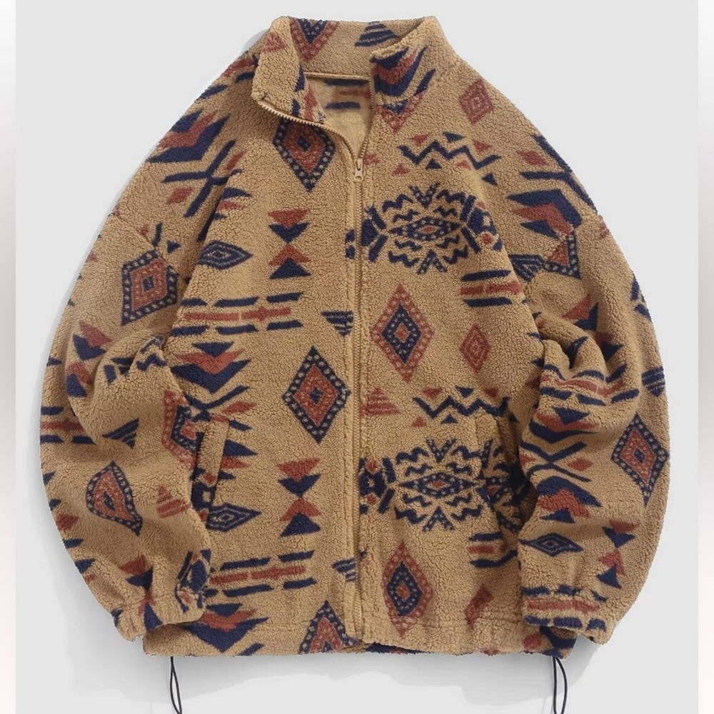Western print jacket